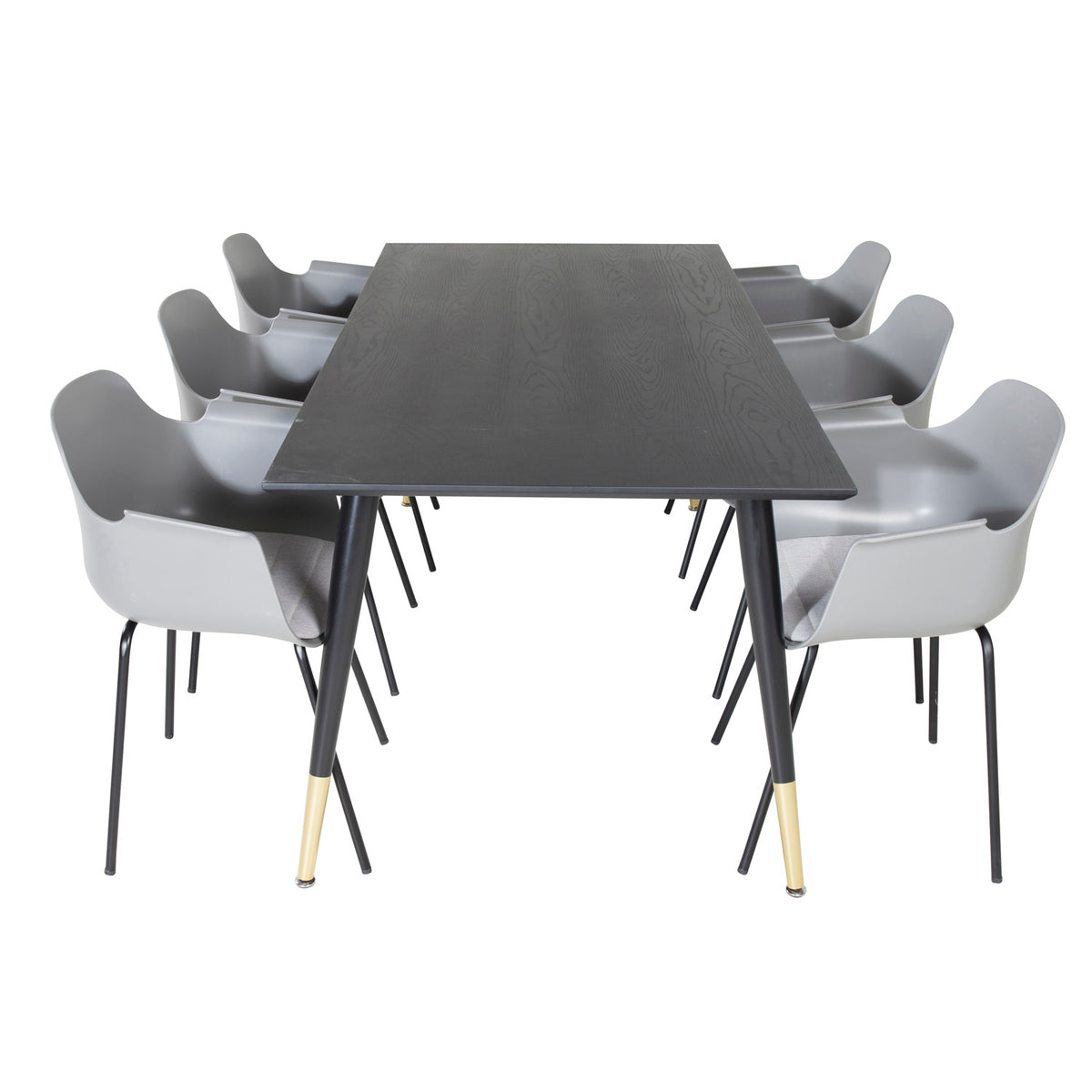 Se VENTURE DESIGN Dipp spisebordssæt, m. 6 stole - sort finer/messing/sort metal, grå plast/sort metal ❤ Kæmpe udvalg i Venture Design - Køb online på udsalg og tilbud lige nu ❤ Billig fragt og hurtig levering - Varenummer: Boboonline-62638 og barcode / Ean: 7340206992284 på lager - Udsalg på Møbler,Spisebordssæt,
Spisebordssæt 6 personer,
Spisestue,
Møbelsæt,
Møbler,
Samarbej Store besparelser – op til 77% - Store besparelser på over 2.281 brands