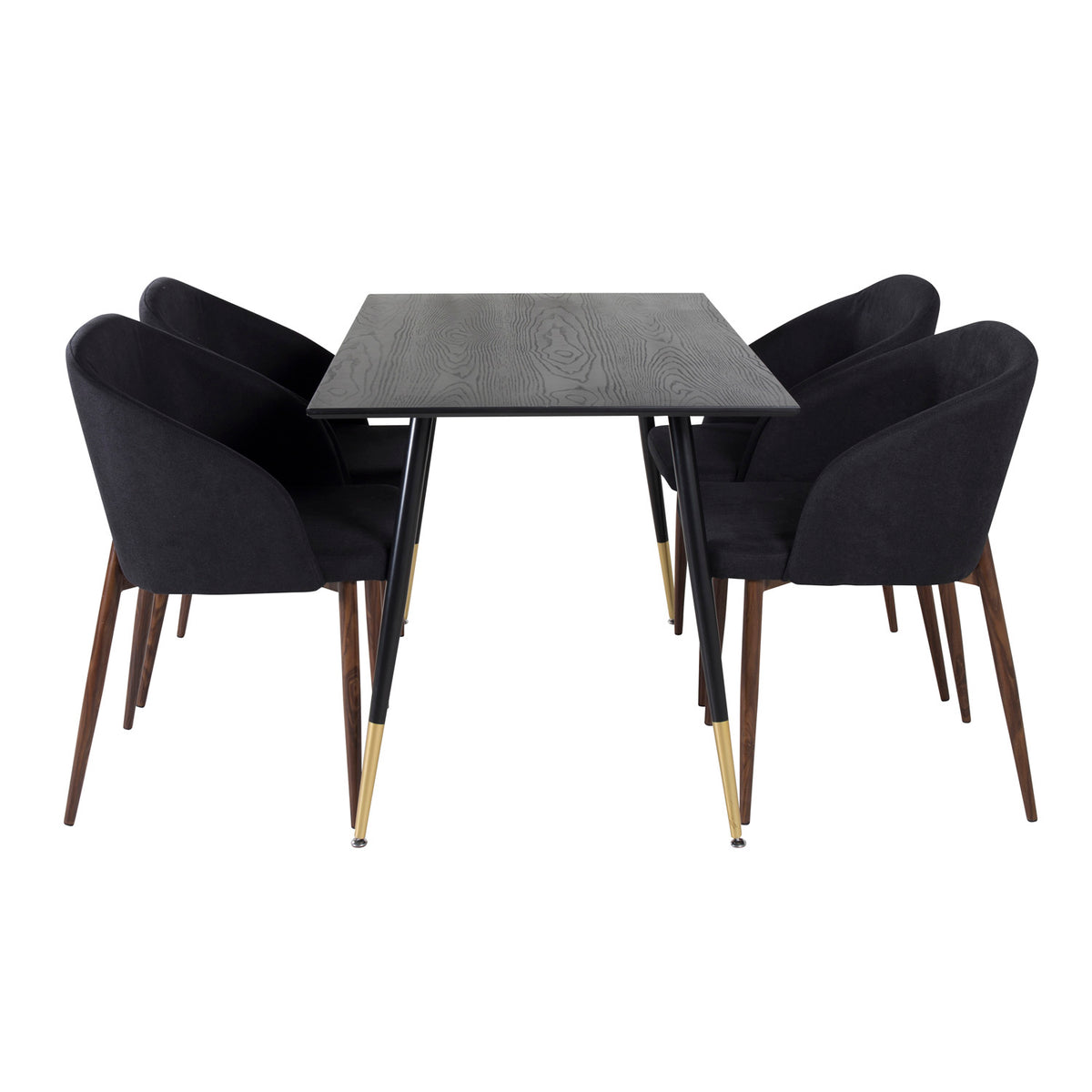 Se VENTURE DESIGN Dipp spisebordssæt, m. 4 stole - sort finer/messing sort metal, sort stof/folie metal ❤ Kæmpe udvalg i Venture Design - Køb online på udsalg og tilbud lige nu ❤ Billig fragt og hurtig levering - Varenummer: Boboonline-62675 og barcode / Ean: 7340206986054 på lager - Udsalg på Møbler,Spisebordssæt,
Spisebordssæt 4 personer,
Spisestue,
Møbelsæt,
Indretning af studiebolig, Spar helt op til 57% - Stort udsalg på over 739 brands