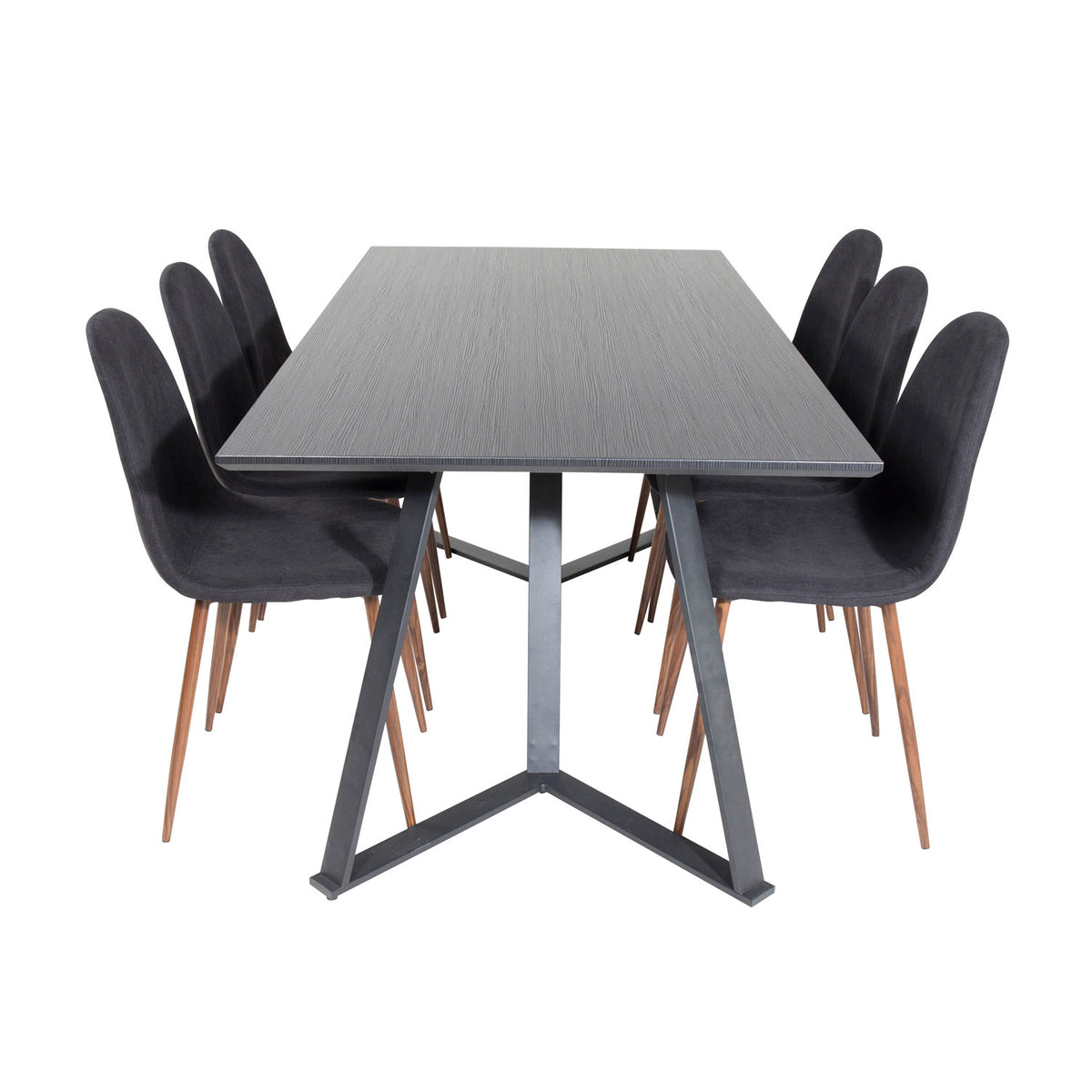 Se VENTURE DESIGN Marina spisebordssæt, m. 6 stole - sort finer/sort metal og sort stof/folie metal ❤ Kæmpe udvalg i Venture Design - Køb online på udsalg og tilbud lige nu ❤ Meget billig fragt og hurtig levering - Varenummer: Boboonline-62779 og barcode / Ean: på lager - Udsalg på Møbler,Spisebordssæt,
Spisebordssæt 6 personer,
Spisestue,
Møbelsæt,
Møbler,
Samarbej Få op til 69% i rabat - Find over 1.798 brands på udsalg