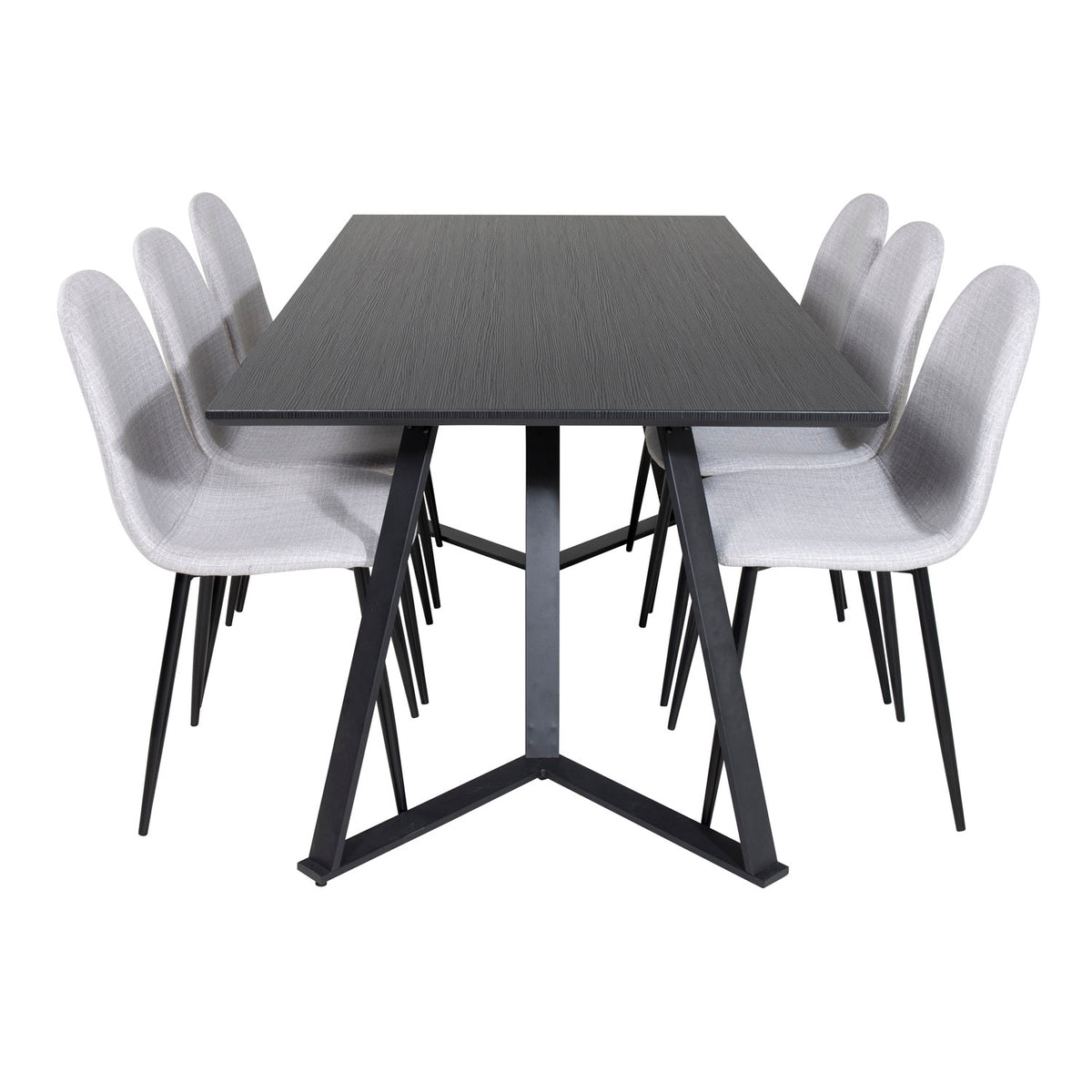Se VENTURE DESIGN Marina spisebordssæt, m. 6 stole - sort finer/sort metal og lysegrå stof/sort metal ❤ Kæmpe udvalg i Venture Design - Køb online på udsalg og tilbud lige nu ❤ Billig fragt • Hurtig levering - Varenummer: Boboonline-62785 og barcode / Ean: på lager - Udsalg på Møbler,Spisebordssæt,
Spisebordssæt 6 personer,
Spisestue,
Møbelsæt,
Møbler,
Samarbej Spar stort – op til 59% - Eksklusivt udsalg på over 2.739 brands
