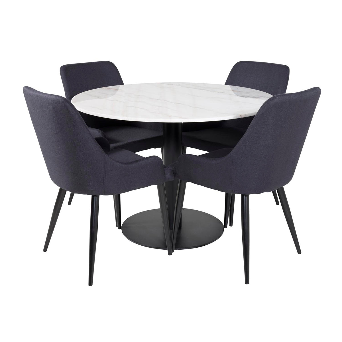 Se VENTURE DESIGN Estelle spisebordssæt, m. 4 stole - hvid marmor/sort metal og sort stof/sort metal ❤ Kæmpe udvalg i Venture Design - Køb online på udsalg og tilbud lige nu ❤ Meget billig fragt og hurtig levering - Varenummer: Boboonline-63226 og barcode / Ean: på lager - Udsalg på Møbler,Spisebordssæt,
Spisebordssæt 4 personer,
Spisestue,
Møbelsæt,
Indretning af studiebolig, Få op til 69% i rabat - Over 2.739 brands på stort udsalg