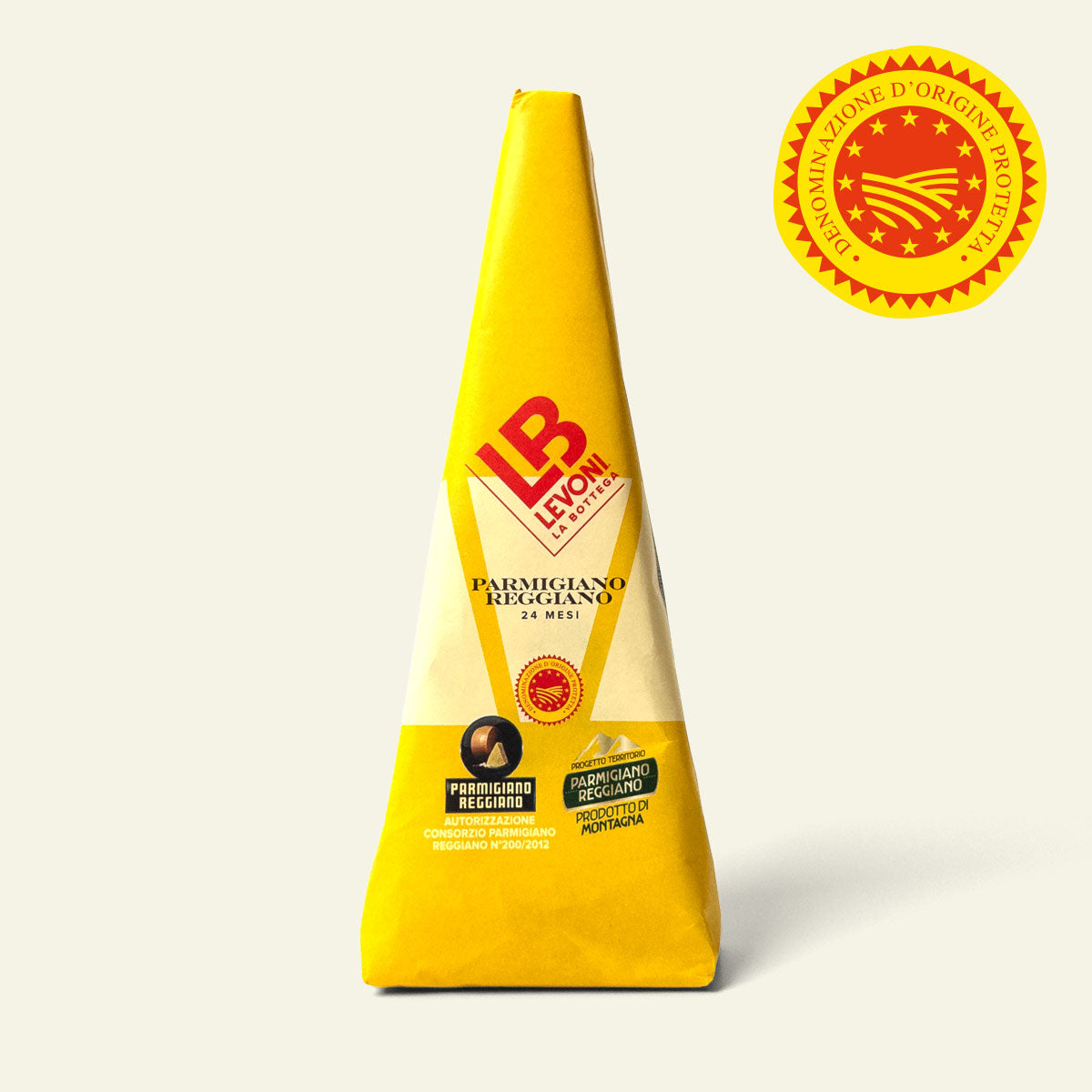 Sapori Darte Parmigiano Reggiano D.O.P., ost lagret i 24 måneder