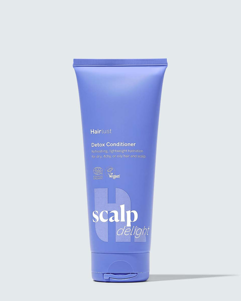 Hairlust Scalp Delight Detox Conditioner, silikonefri balsam