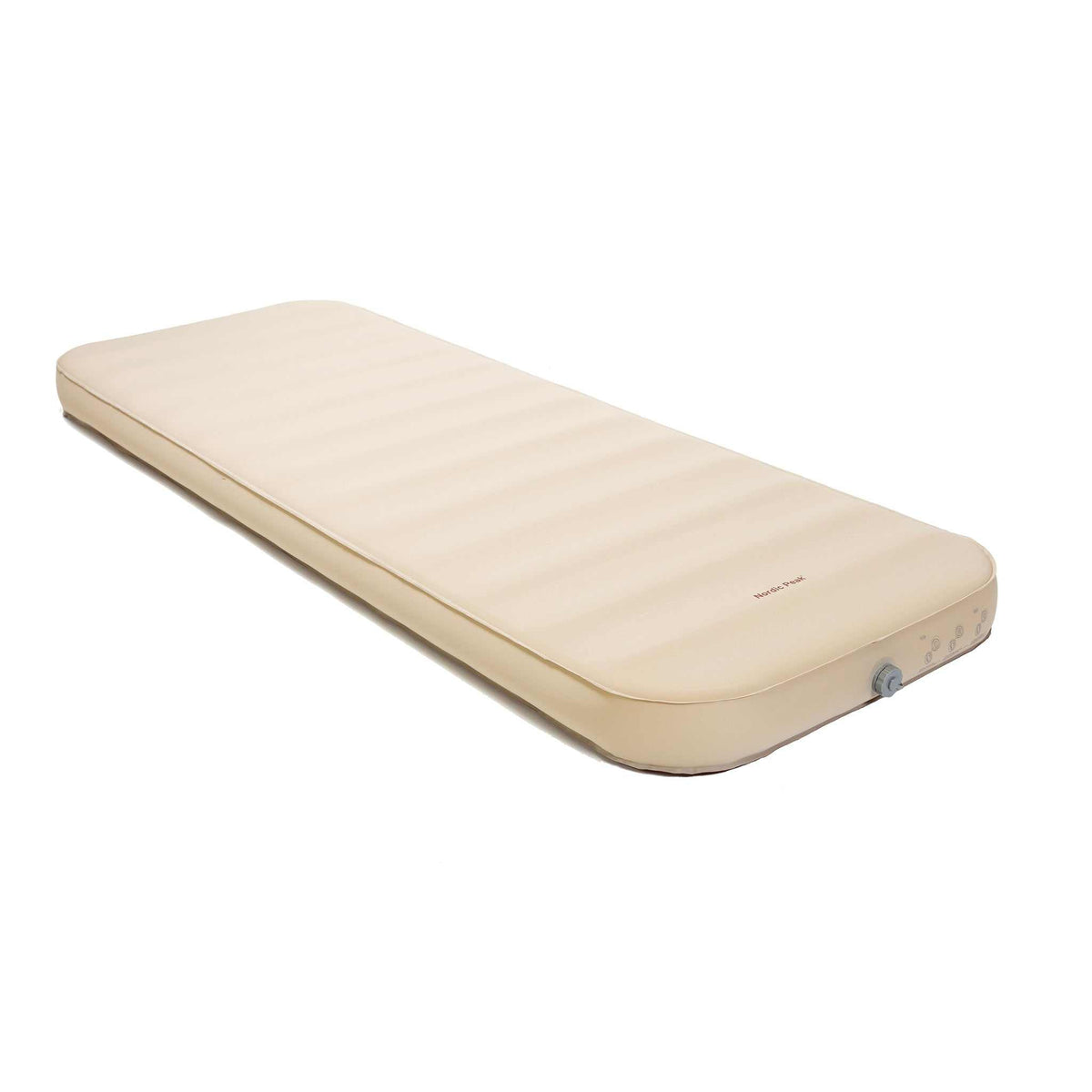 Grønt selvoppusteligt Nordic Peak liggeunderlag, single, 10 cm tykt