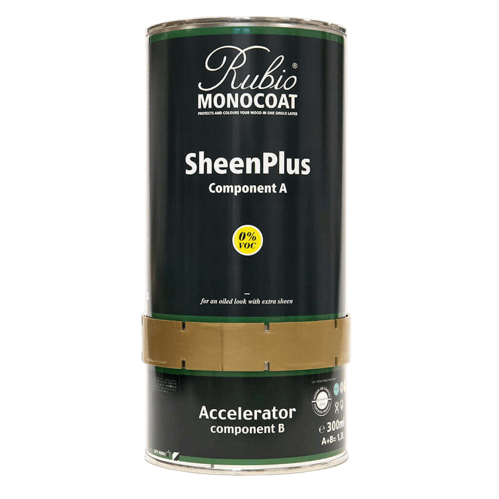 Rubio Monocoat SheenPlus træfinish i 1,3 liter til overflader behandlet med Oil Plus 2C