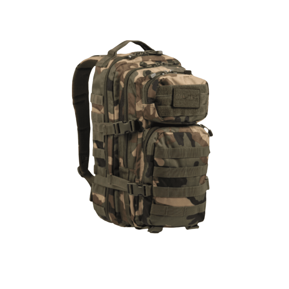 Skoletaske i Woodland Camo-mønster til børn i 0-3 klasse