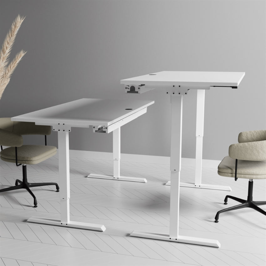 Norddesk ProLift hæve-sænkebord på 160 x 80 cm til arbejdspladsen