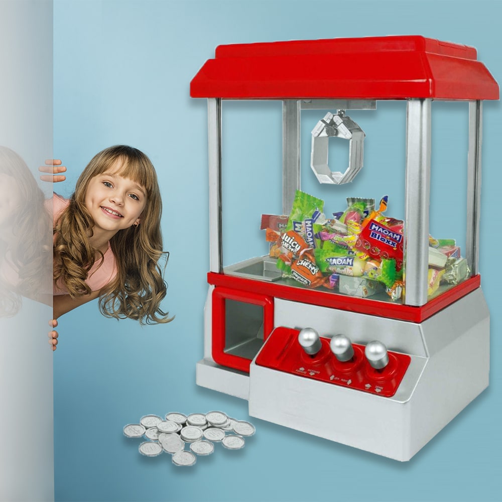 Se Slikautomat m/gribeklo lys & lyd - Candy Grabber ✔ Kæmpe udvalg i Satana - Køb online på udsalg og tilbud lige nu ✔ Billig fragt og hurtig levering - Varenummer: Satana-1083740 på lager - Udsalg på BioVita > Spar stort – op til 53% - Over 2.739 brands med kæmpe udsalg
