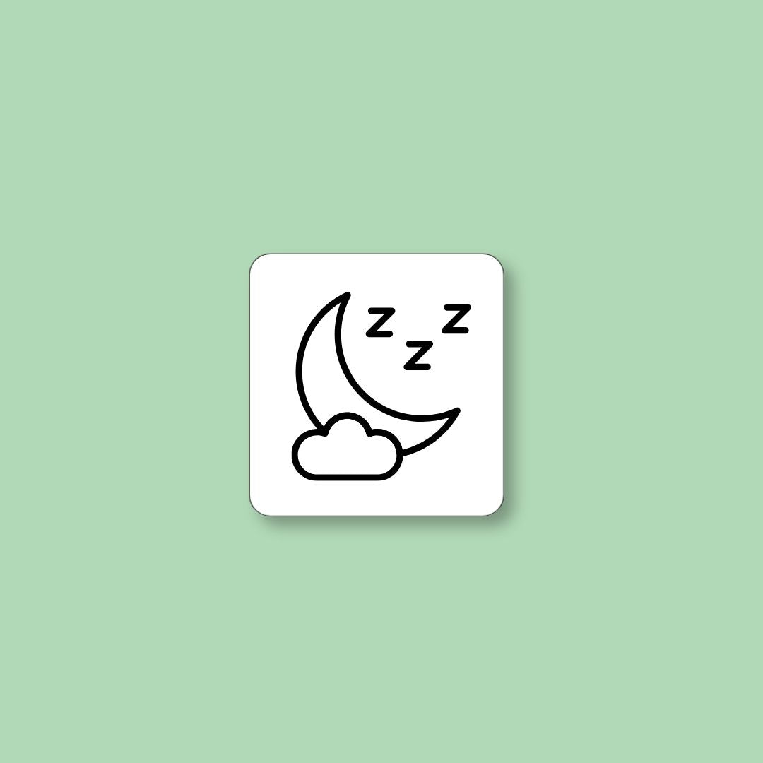 ToDoodle pictogram med motivet Sove til aftenrutinen