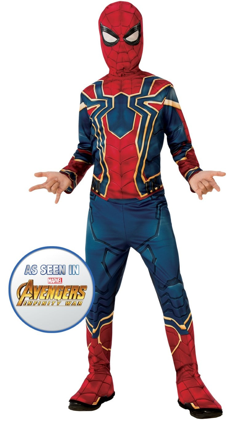 Se Spiderman Iron Spider Kostume (3-10 år) ✔ Kæmpe udvalg i Rubie's - Køb online på udsalg og tilbud lige nu ✔ Super billig fragt og lynhurtig levering - Varenummer: MMAction-203700659 og på lager - Udsalg på Spiderman Udklædning Store besparelser – op til 67% - Store besparelser på over 2.281 mærker