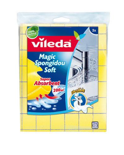 Se tilbud på Vileda Soft Svampeklud - 3 stk. Billigt udsalg! Spar op til 55%. Hurtig levering: 1-2 hverdage. AGRI-5725933404310_36306700206230.