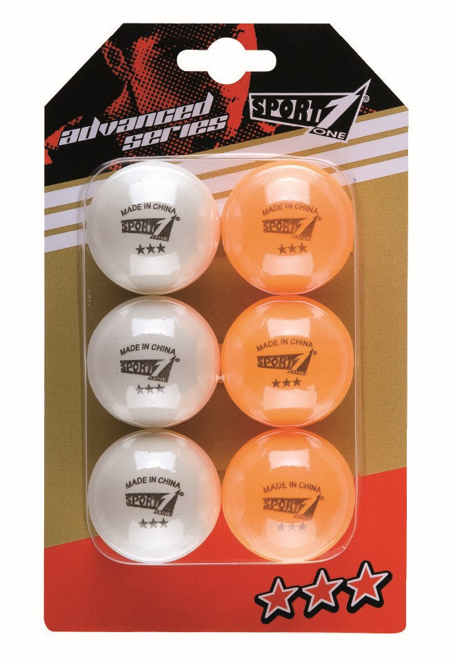 Se Sport1 Bordtennis bolde 40mm ''Advanced 3 star'' (6 stk.) ✔ Kæmpe udvalg i Sport1 - Køb online på udsalg og tilbud lige nu ✔ Lav fragtpris og hurtig levering - Varenummer: MMAction-1958800116 og 8003029703732 på lager - Udsalg på Bordtennis Få op til 69% i rabat - Shop blandt over 2.739 mærker