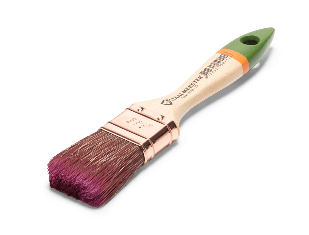 Rubio Monocoat Staalmeester påføringsbørste i størrelsen small med lilla børstehår