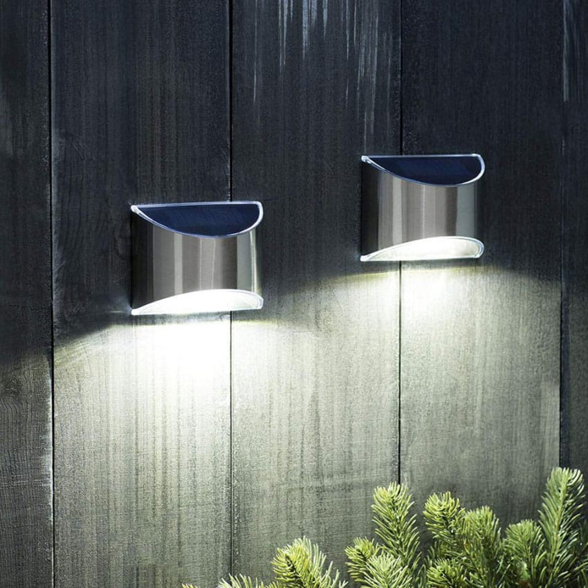 Se LED-solcelle Væglampe (downlight) 2 stk. rustfri stål look ✔ Kæmpe udvalg i Satana - Køb online på udsalg og tilbud lige nu ✔ Hurtig levering til lave fragtpriser - Varenummer: Satana-1087624 på lager - Udsalg på Sundhed > Immunforsvar > Bolcher Store besparelser – op til 67% - Udsalg på mere end 2.281 populære mærker
