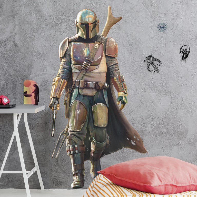 Se Star Wars Mandalorian Gigant Wallstickers ✔ Kæmpe udvalg i Roommates - Køb online på udsalg og tilbud lige nu ✔ Hurtig levering til lave fragtpriser - Varenummer: MMAction-216089 og 34878587714 på lager - Udsalg på Disney Wallstickers Op til 63% rabat - Kendte mærker på udsalg – over 1.329 mærker