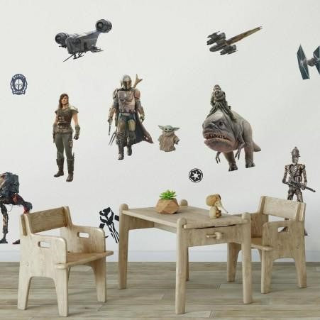 Se Star Wars Mandalorian Wallstickers ✔ Kæmpe udvalg i Roommates - Køb online på udsalg og tilbud lige nu ✔ Meget billig fragt og hurtig levering - Varenummer: MMAction-216090 og 34878587707 på lager - Udsalg på Disney Wallstickers Op til 57% rabat - Over 1.329 mærker på online udsalg