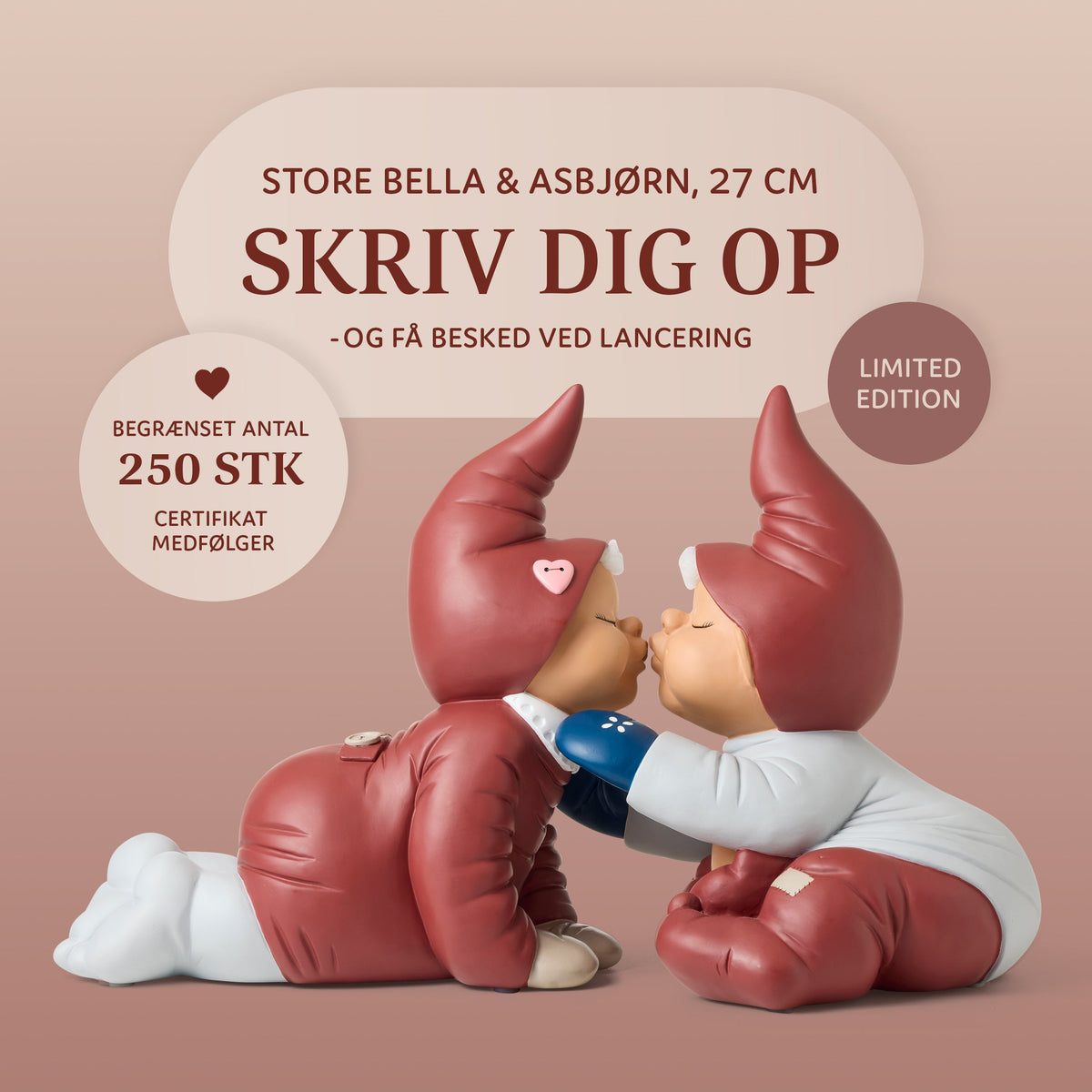Store Bella & Asbjørn - Limited Edition fra Klarborg