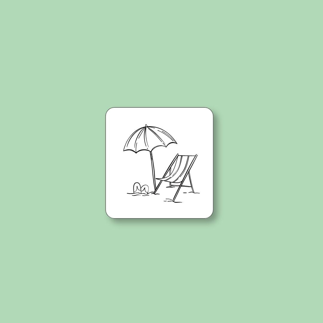 ToDoodle DK pictogram med motivet strandtur til familiens planlægning
