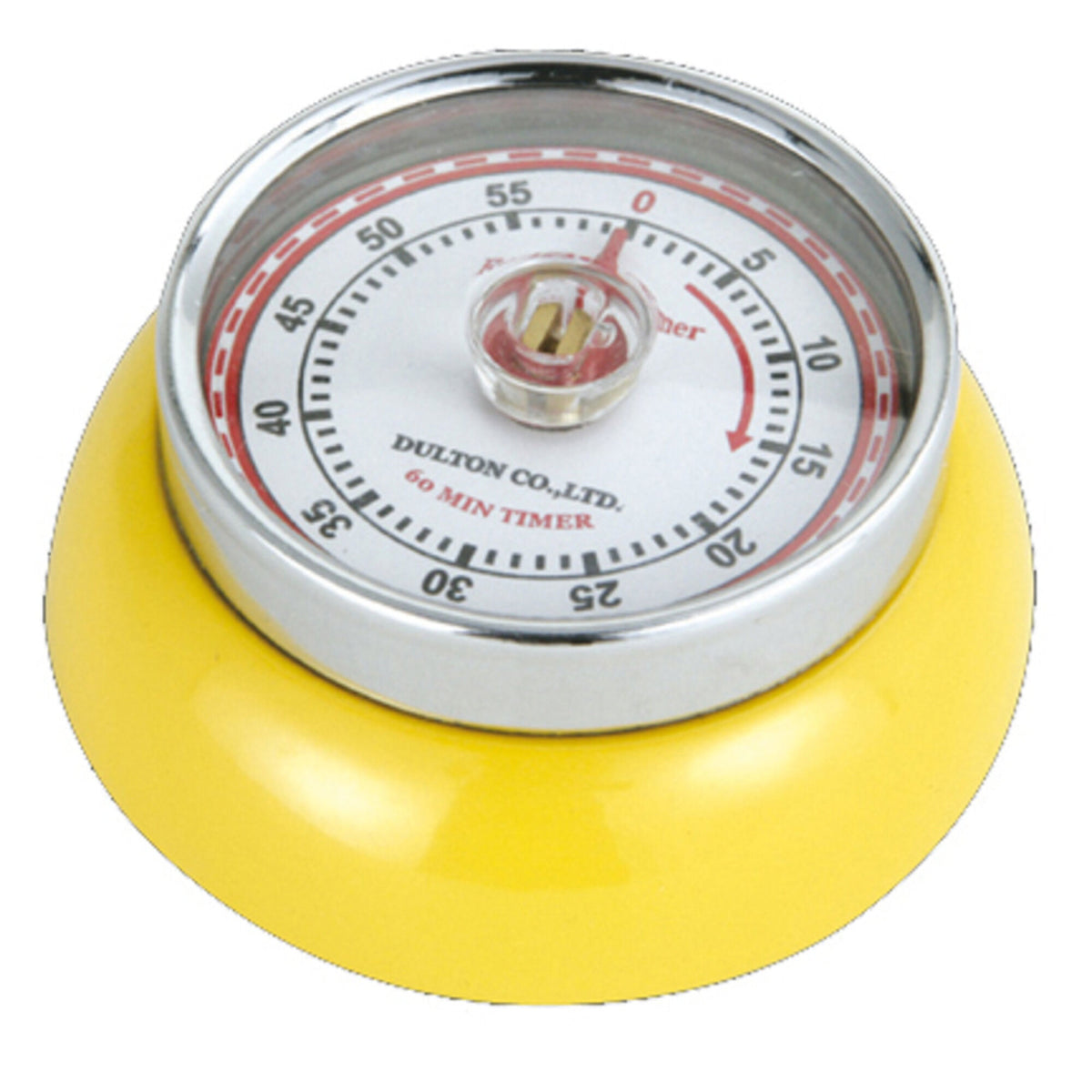 Gult Zassenhaus Speed Timer minutur i retrodesign