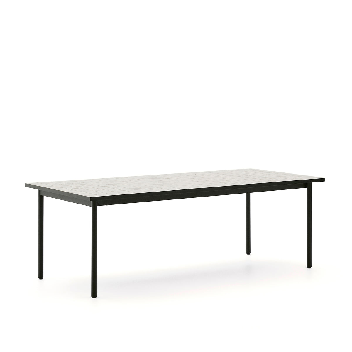 Se KAVE HOME Maurina havebord, rektangulær - ecru fliser og grøn stål (223x101) ❤ Kæmpe udvalg i Kave Home - Køb online på udsalg og tilbud lige nu ❤ Meget billig fragt og hurtig levering: 1 - 2 hverdage - Varenummer: Boboonline-117905 og barcode / Ean: 8447305024515 på lager - Udsalg på Udendørs møbler,Haveborde,
Udendørs møbler,
Terrasse og have,
Alle udendørs møbler,
Juli deals Spar op til 51% - Over 785 kendte brands på udsalg