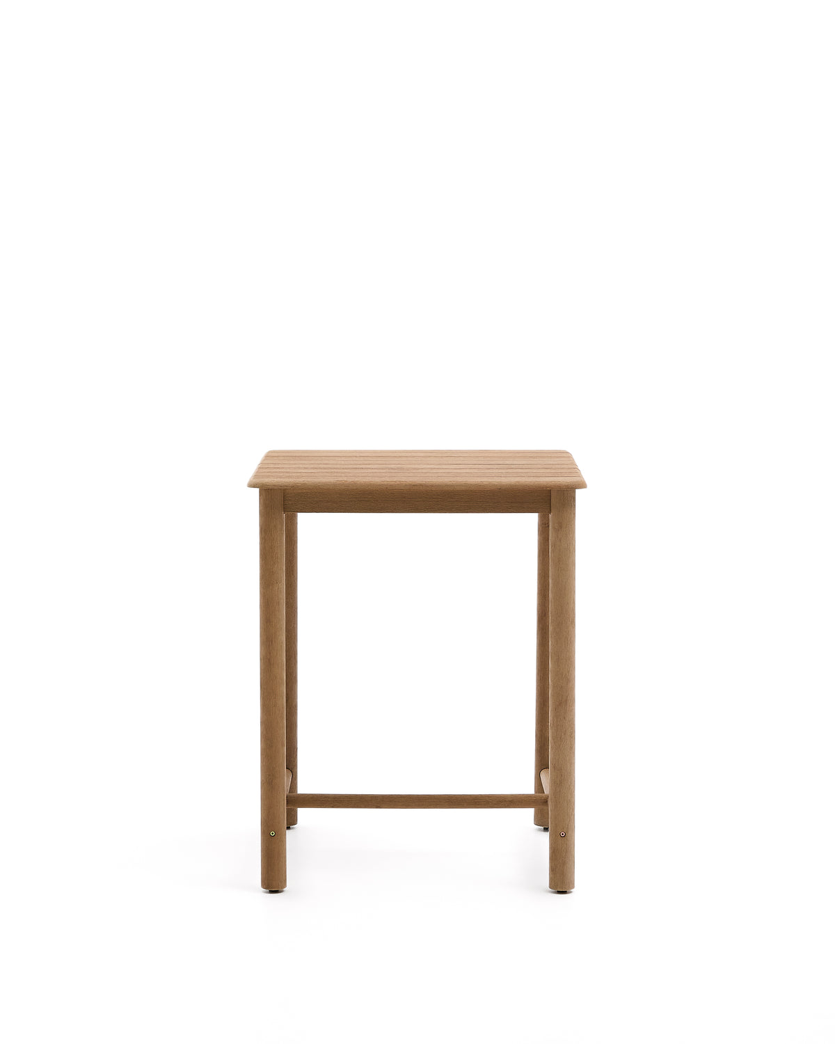 Kave Home Sori kvadratisk udendørs barbord i natur akacietræ