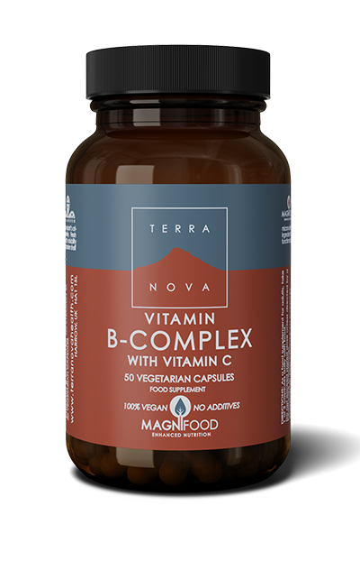 TerraNova B-Complex + C vitaminkapsler, pakke med 50 kapsler
