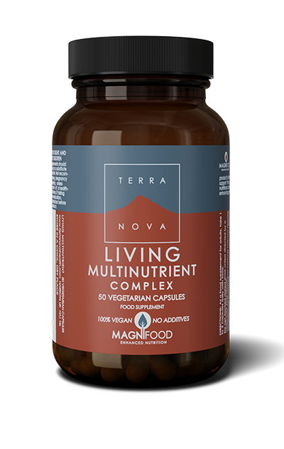 TerraNova Living Multinutrient Complex, pakning med 50 kapsler