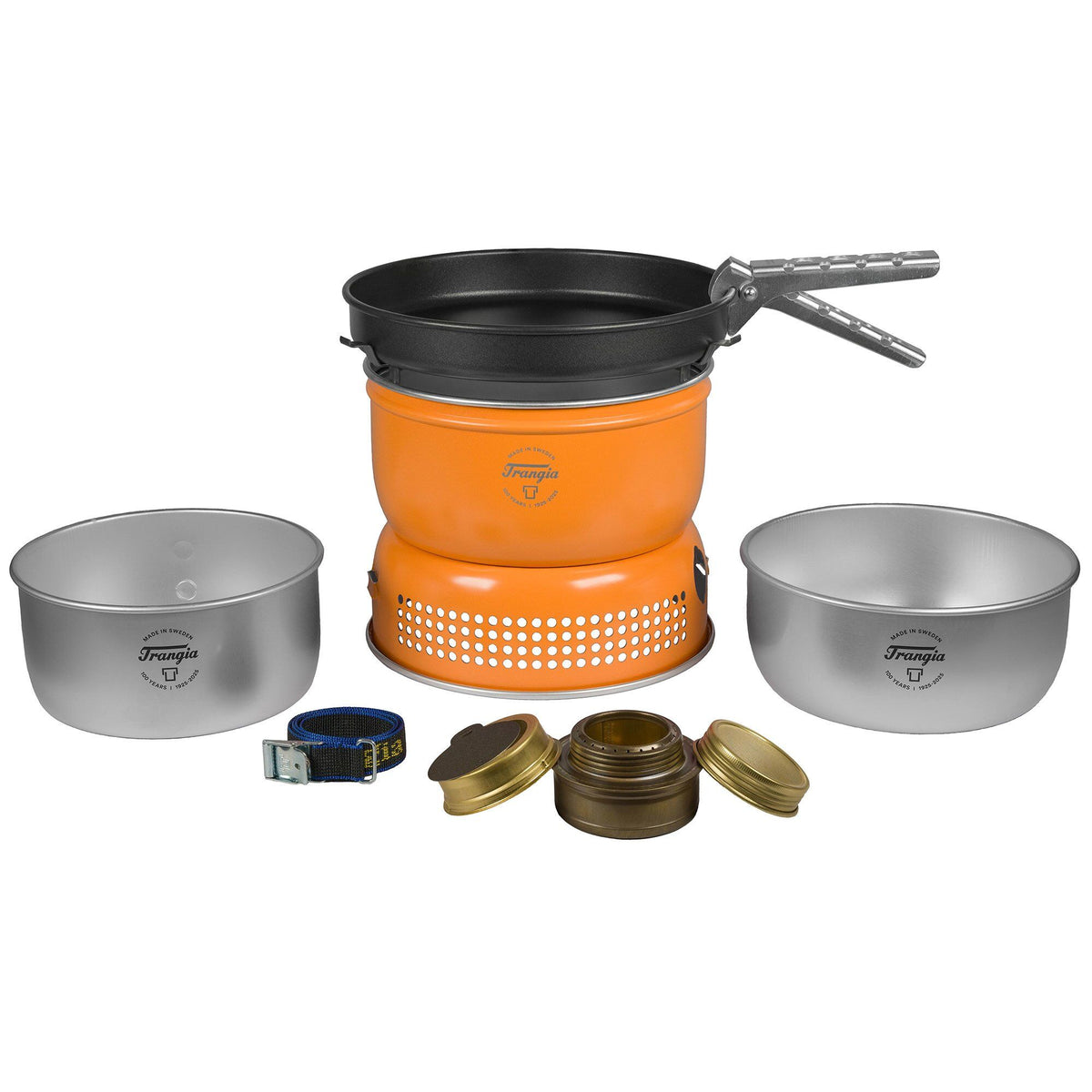 Trangia stormkøkken 25-3/UL i ultralet aluminium, farven moltebær