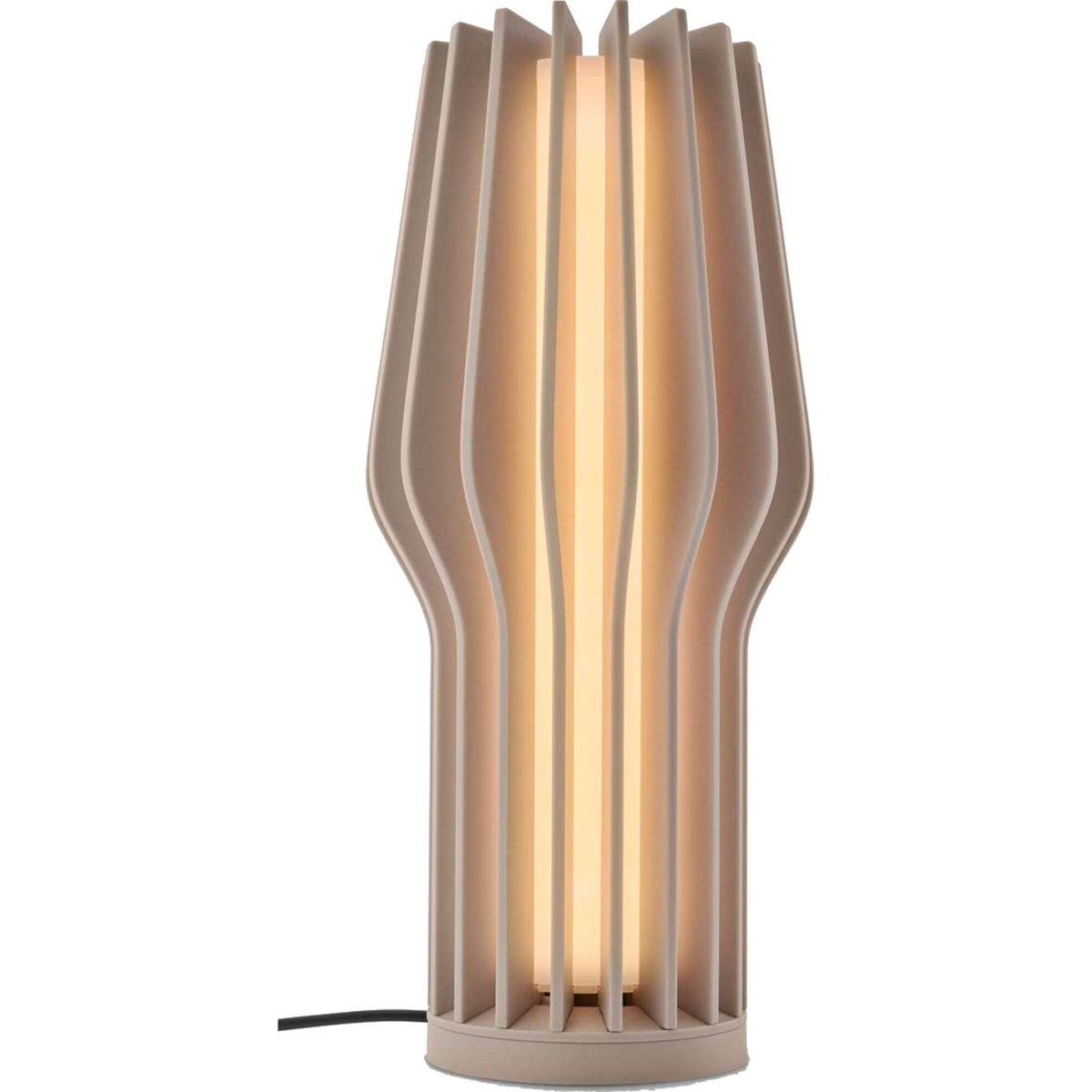 Bærbar Eva Solo Radiant LED-lampe på 25 cm i farven pearl beige