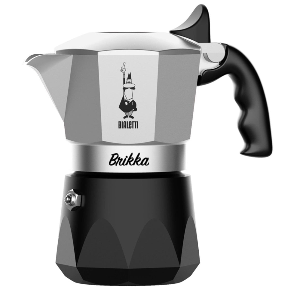 Bialetti Brikka mokkabrygger til to kopper espresso