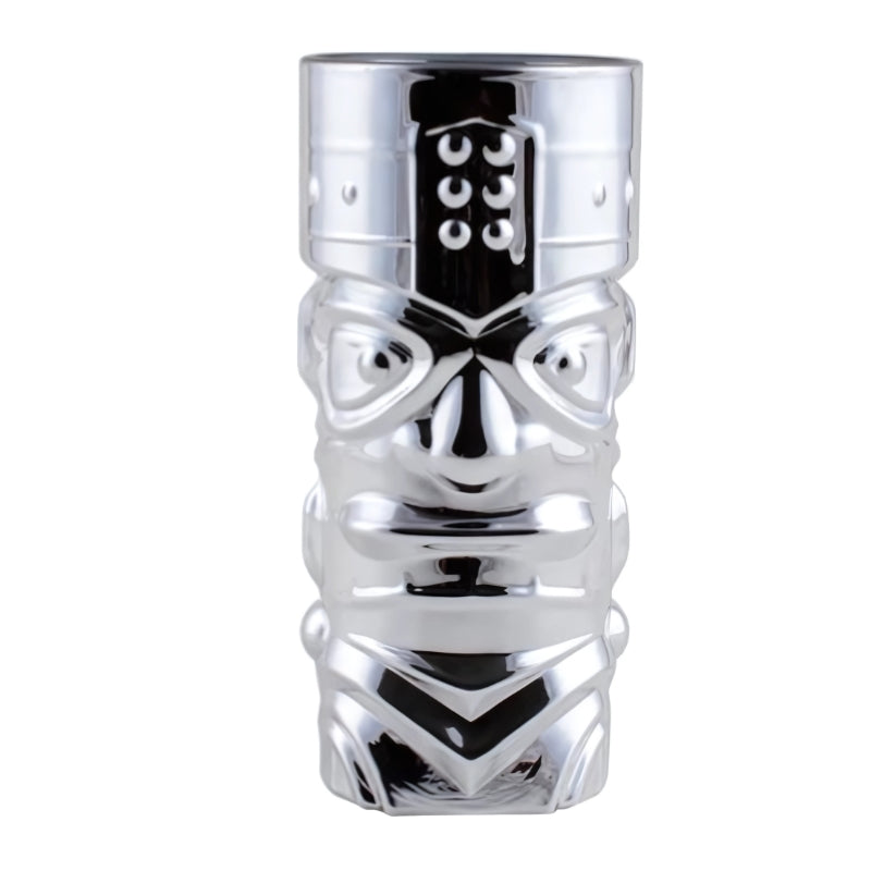 Tiki highball glas i sølv på 450 ml fra Barprofessional til longdrinks og cocktails
