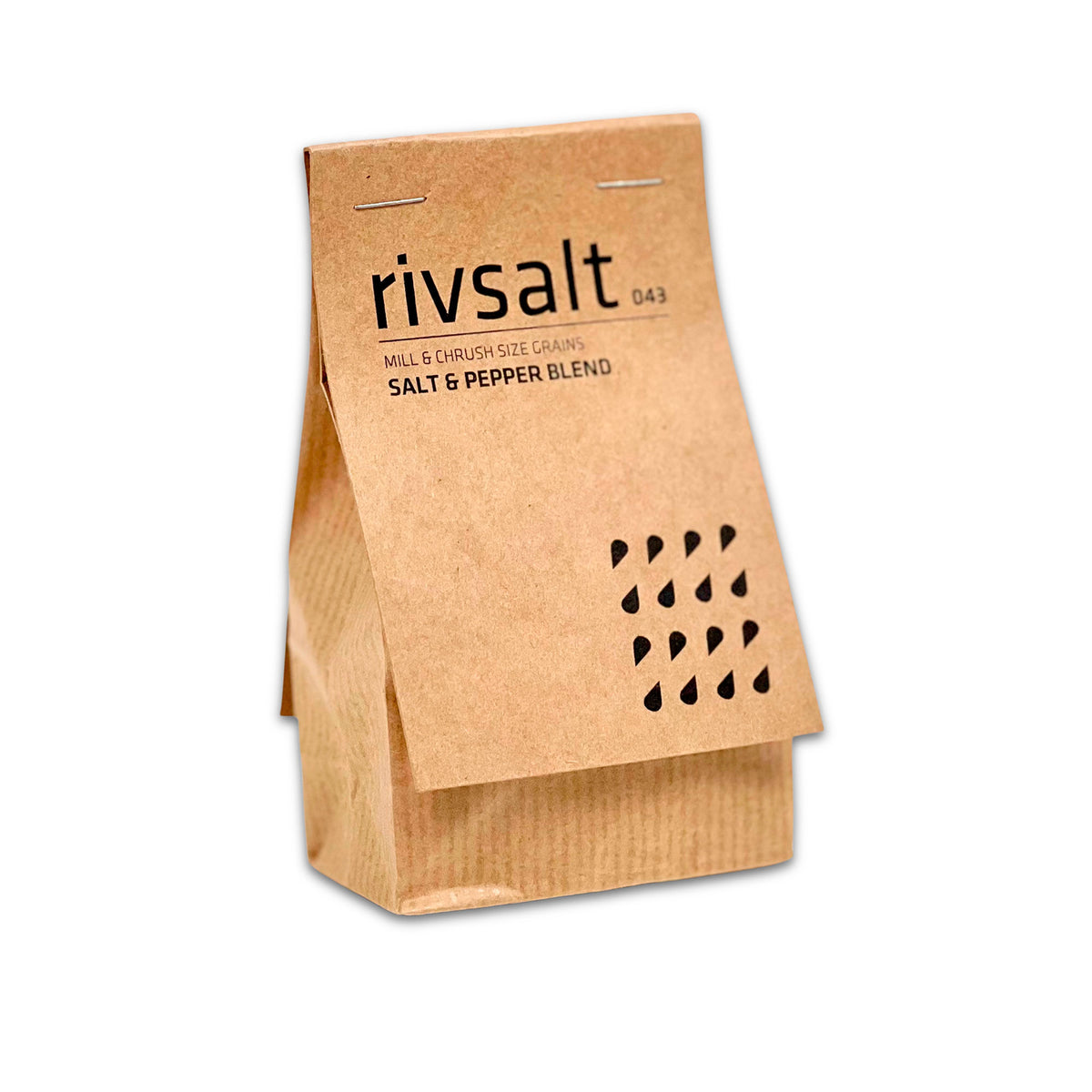 Rivsalt Salt & Pepper Blend refill med Himalayasalt og Java lang peber