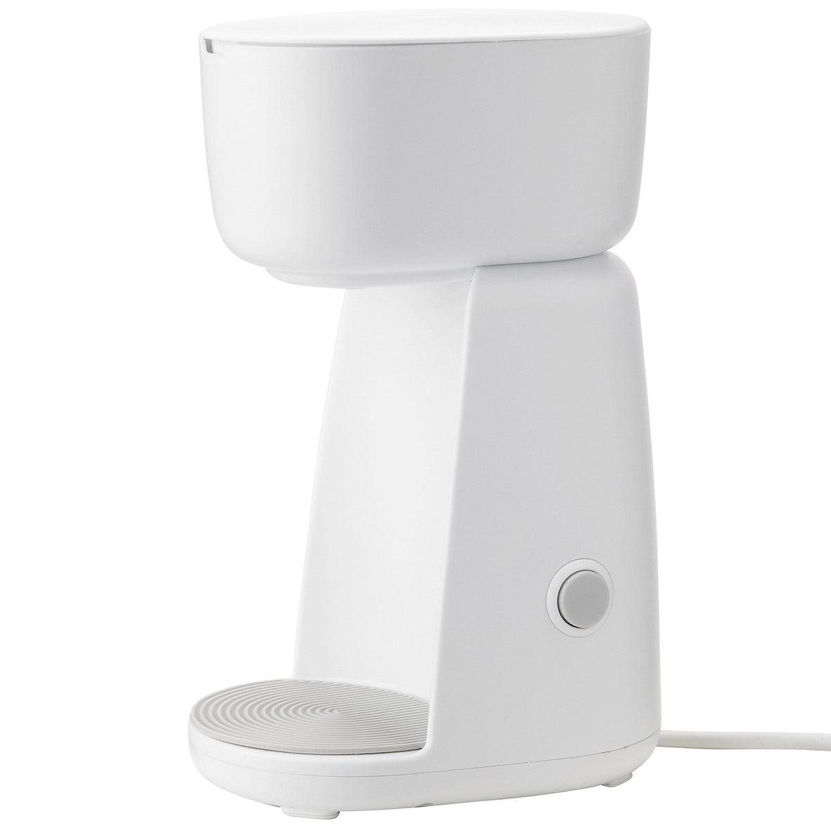 Hvid Stelton Foodie Single Cup kaffebrygger til en kop kaffe