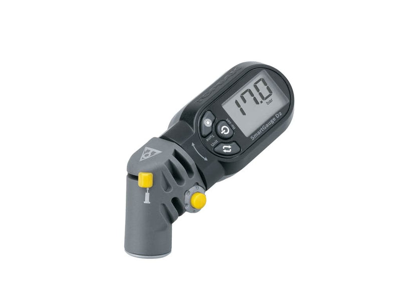 Se Topeak SmartGauge D2 - Elektronisk trykmåler - 17 bar / 250 psi ✔ Kæmpe udvalg i Topeak ✔ Meget billig fragt og hurtig levering: 1 - 2 hverdage - Varenummer: CKP-4712511824537 og barcode / Ean: &