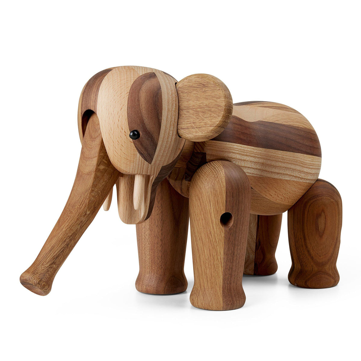 Kay Bojesen Reworked Anniversary elefant, stor træfigur, 17 x 28 x 21 cm