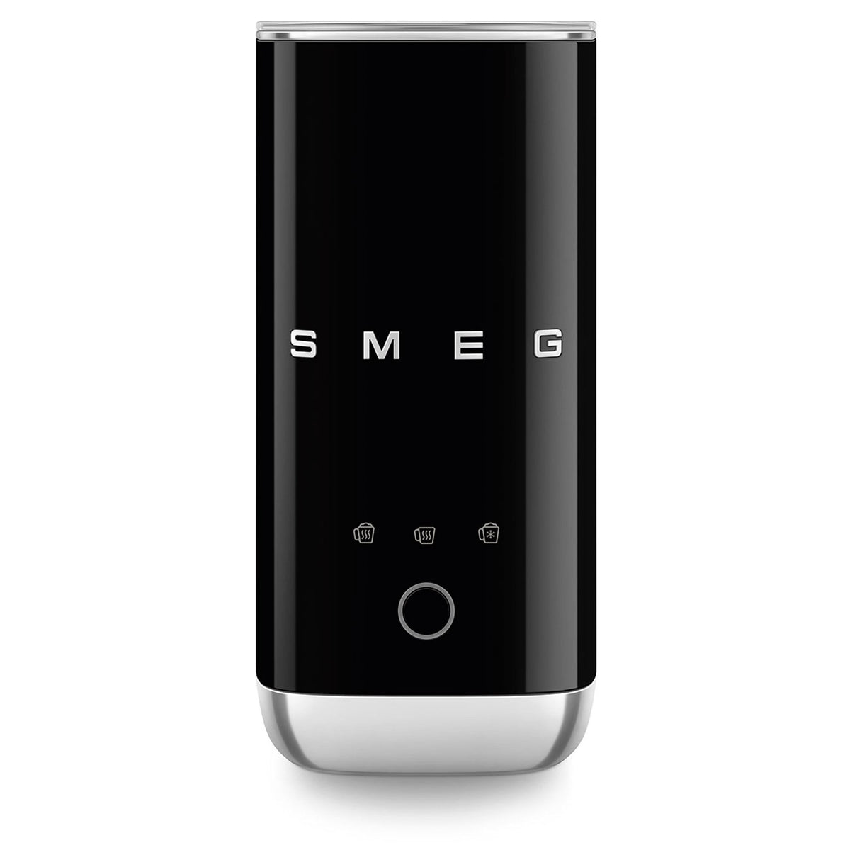 Smeg mini-mælkeskummer i sort