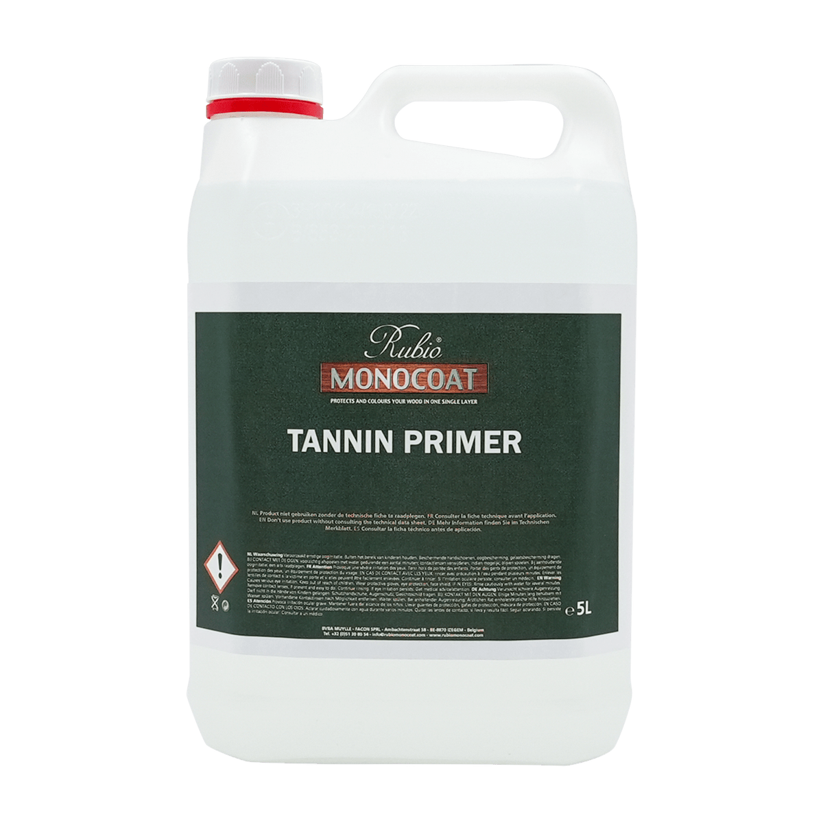 Stor dunk Rubio Monocoat Tannin Primer til ubehandlet garvetræ, 5 liter