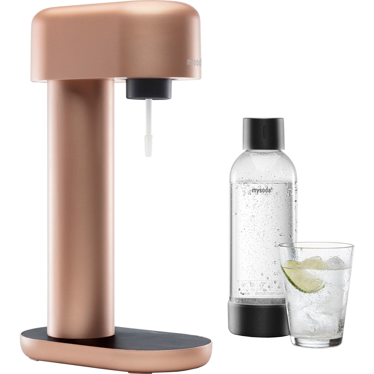 Mysoda Ruby sodavandsmaskine i kobber