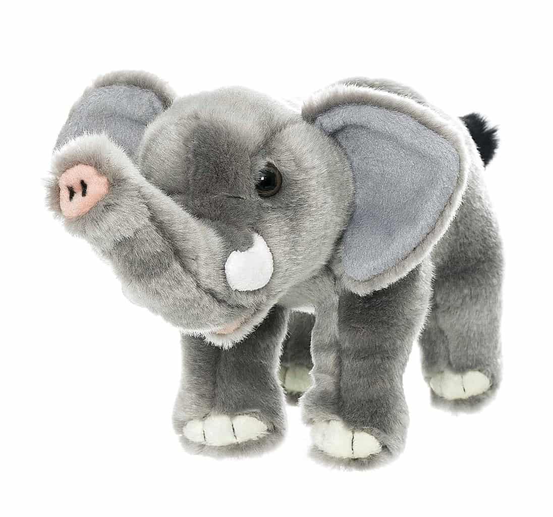Stående elefantbamse Vild Elefant fra Teddykompaniets Teddy Wild-serie