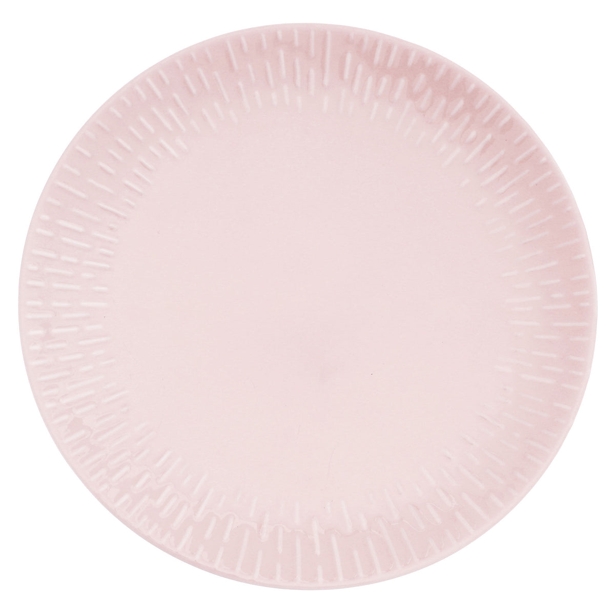 Lyserød Aida Confetti middagstallerken i farven candyfloss, 27,5 cm