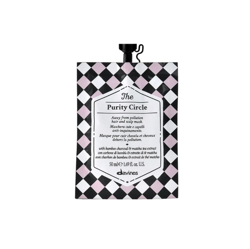 Davines The Purity Circle Hair and Scalp Mask i 50 ml beholder