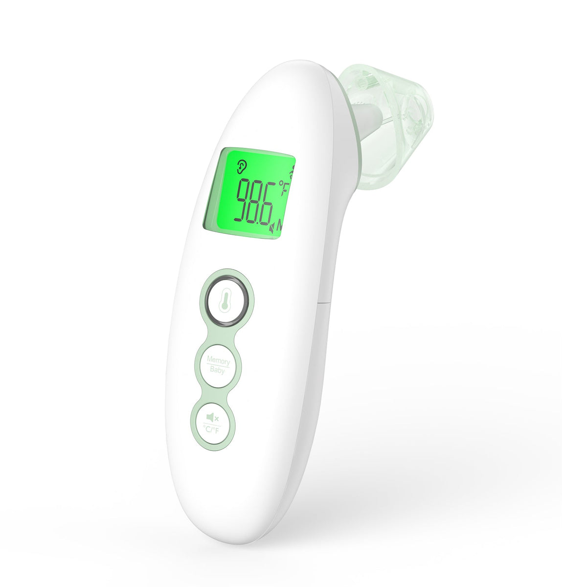 Momcozy berøringsfrit pande- og øretermometer med børnetilstand