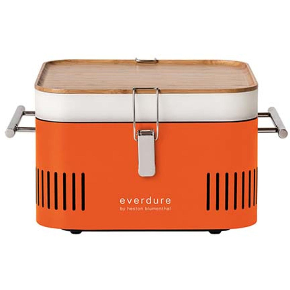 Orange Everdure Cube HBCUBE transportabel kulgrill