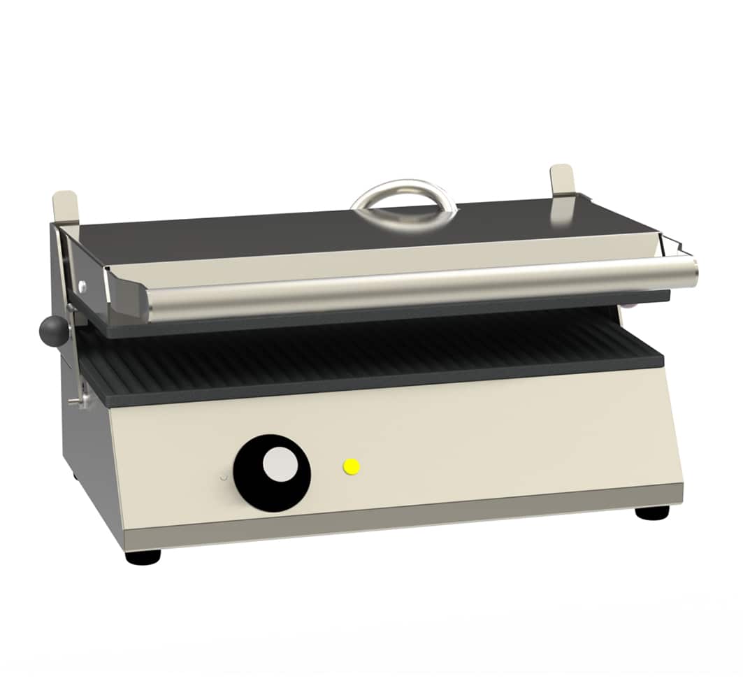 FKI TL 5602 toaster i rustfrit stål med teflonbelagte plader