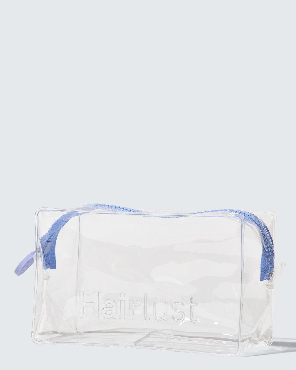 Helt gennemsigtig toilettaske Clear fra Hairlust til kosmetik og hårpleje