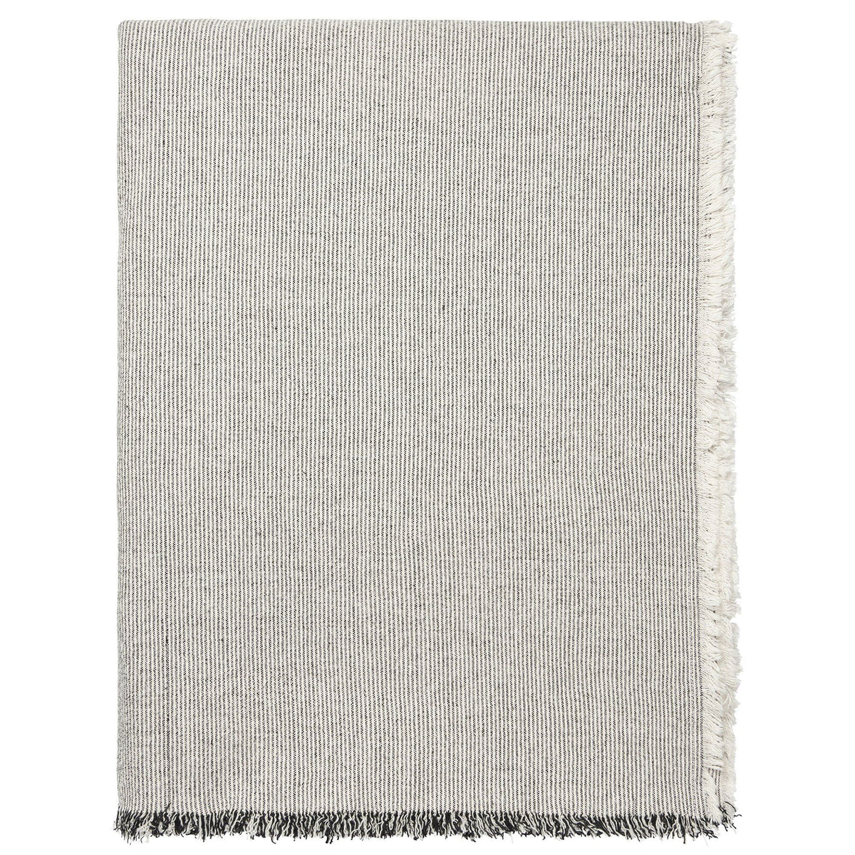 Broste Elouise dug i black og offwhite, 300 x 160 cm