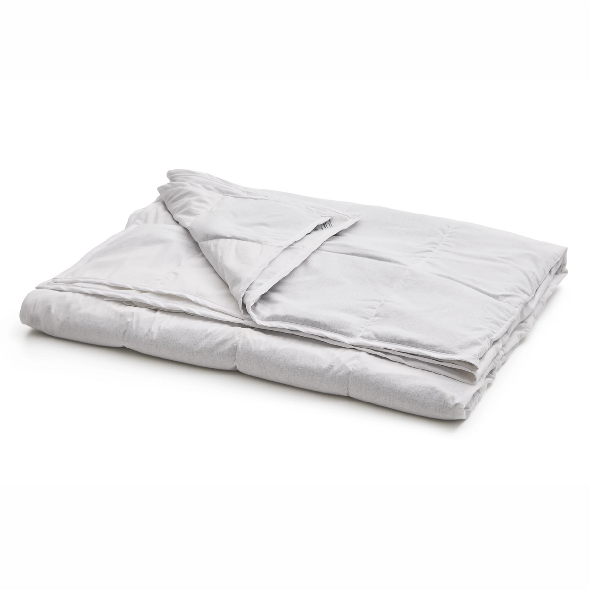 Hvid naturlig tyngdedyne på 5 kg i størrelsen 140×200 cm fra RestfulBlanket