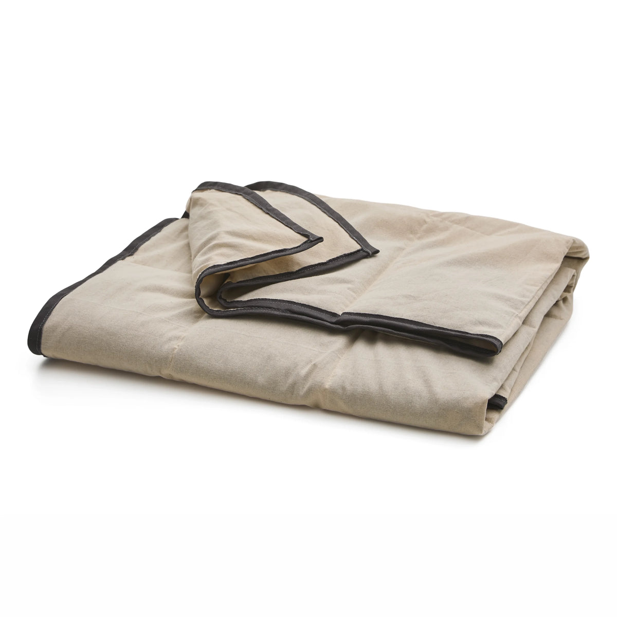 Naturligt hygge tyngdetæppe i 100x140 cm på 5 kg fra RestfulBlanket