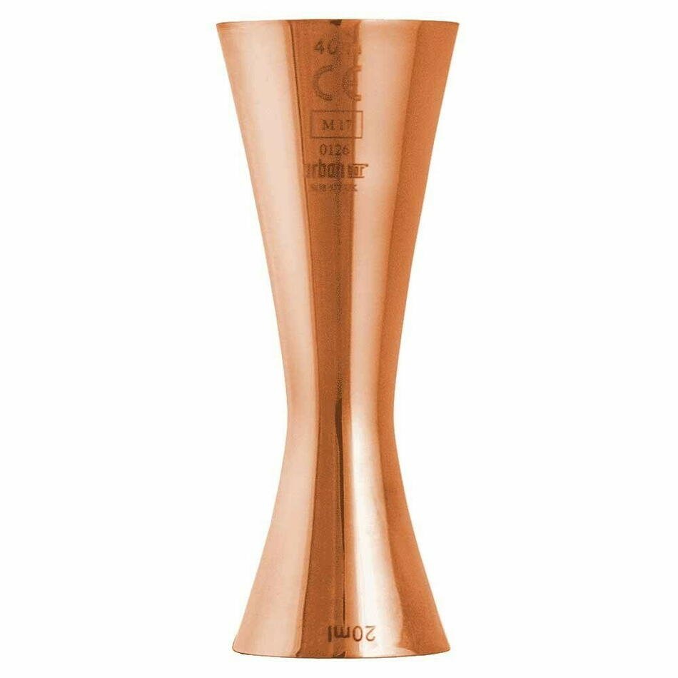 Se Jigger Aero 20 / 40ml Kobber Urban Bar ✔ Kæmpe udvalg i Urban Bar - Køb online på udsalg og tilbud lige nu ✔ Billig fragt og hurtig levering - Varenummer: Barlife-12016 og 5060421149653 på lager - Udsalg på Barudstyr - Skænk & Mål - Målebægere & Jigger Spar stort – op til 59% - Over 2.739 kendte mærker online