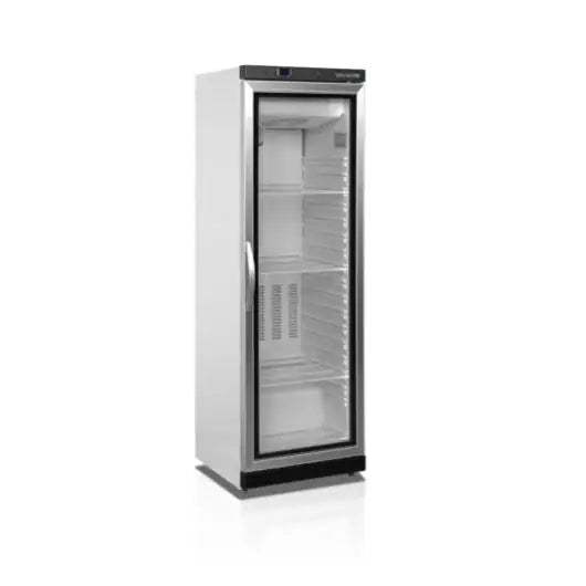 Hvid Tefcold UF400VG displayfryser, 340 liter, 600 mm bred